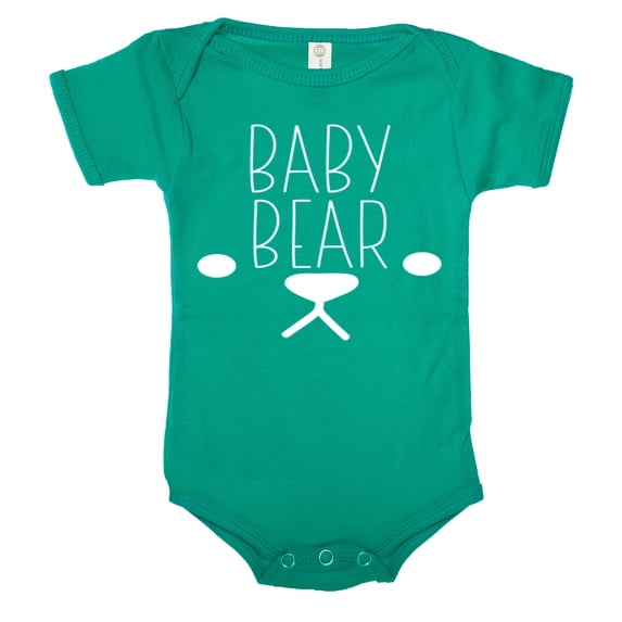 Baby Bear Romper, Baby one-piece, Baby Bear Bodysuit - Jade CA165BEAR S1 3-6