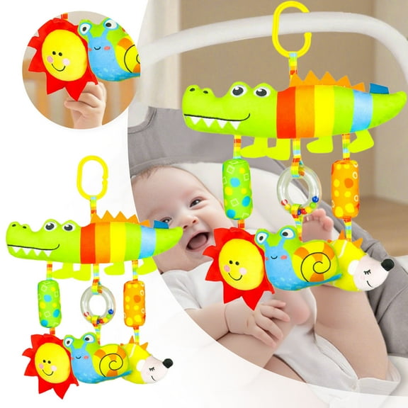 Baby Bed Rattle Soothing Musical Toy Nursery Crib Mobile Soft Melodies Gentle Sounds Calming