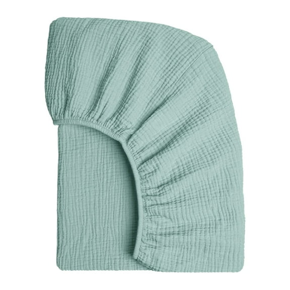 Baby Bed Sheet Ma, 1X Baby Bed Sheet, FNGZ Girl Boy Use Plain Weave Sheets Cotton Sheets Standard and Toddler Matt Compatible 52" X 28" 2 Pack Soft Breathable Mattress Sheets Beige and Bo