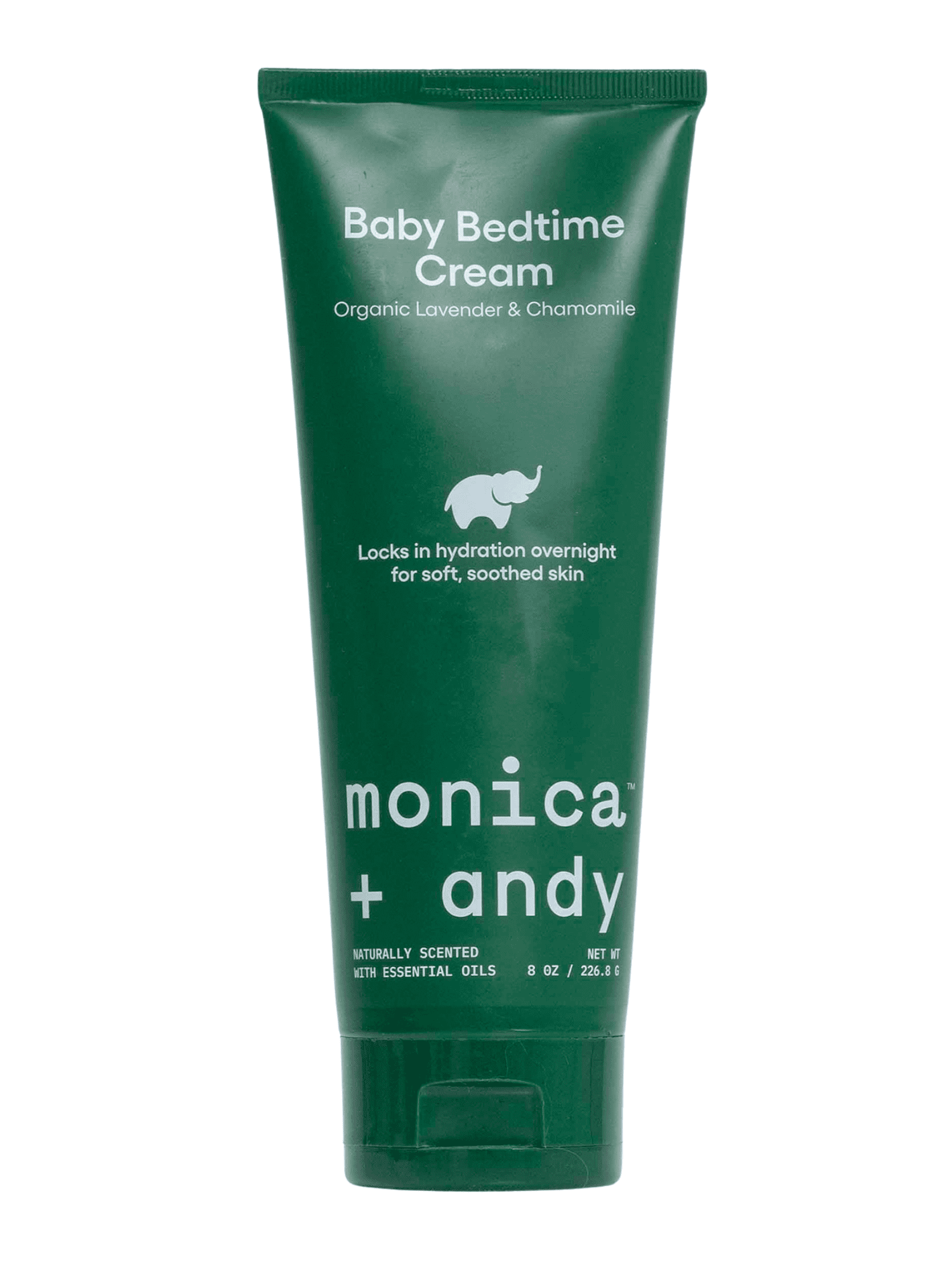 Monica + Andy Baby Bedtime Cream, Nighttime Moisturizer for Delicate Baby Skin, Lavender & Chamomile, 8 oz