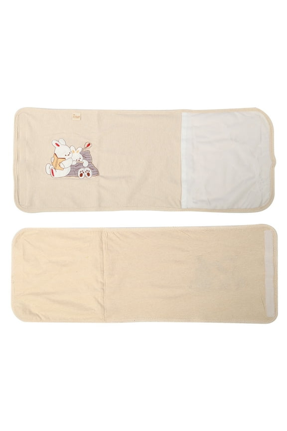 Baby Belly Belly Button Band Cotton Baby Hernia Belt Newborn Belly Infant Belly Wrap for 0-2 Years Old Baby, M Size