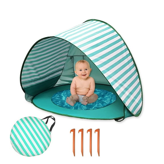 Kahopy Baby Bench Play Tent for Home Portable Pop Up Tent in Yard Kids Indoor Play Tent Camping Beach Tent Shade UV Protection Play Tent for Kids