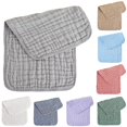 thumbnail image 1 of Baby Bibs Burp Cloth Set for - Large 6-Layer Towel Style Baby Burp Towel, 1 of 5