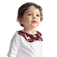 Baby Bibs Plaid Reindeer Snowflakes Muslin Baby Drool Bibs for Baby