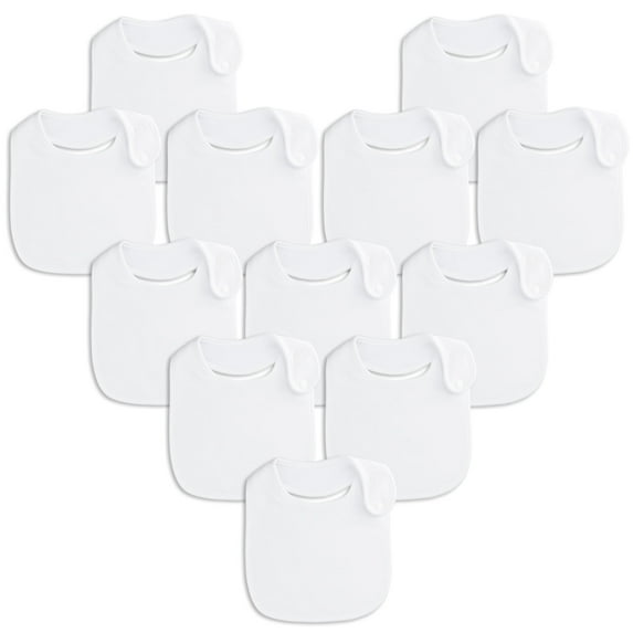 Baby Bibs Soft and Absorbent 100% Cotton Bandana Bibs Set for Boys Girls Newborn Unisex