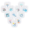 thumbnail image 1 of Baby Bibs Waterproof Cotton Soft Absorbent with Adjustable Snap for Baby Boys and Girls, 1 of 8