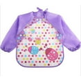 thumbnail image 1 of Baby Bibs for Eating Cartoon Long Sleeve Feeding Apron Toddler Boys Gilrs Waterproof Bibs E, 1 of 4