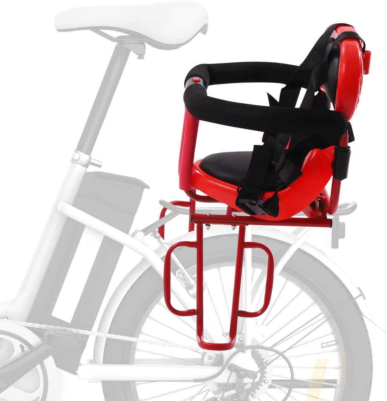 Rear Child Bike Carriers For Toddlers VEVOR Bike Trailer For Kids