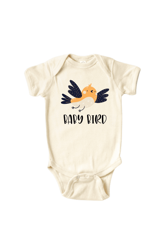 Baby Bird Baby Bodysuit, Newborn Outfit, Baby Clothes, Gift&nbsp;for&nbsp;Children 3-6m Natural