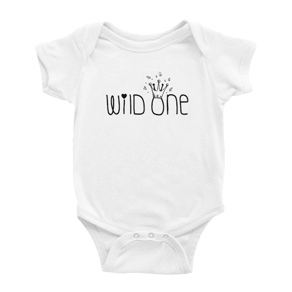 Baby Birthday Wild One Cute Baby Jumpsuit Unisex