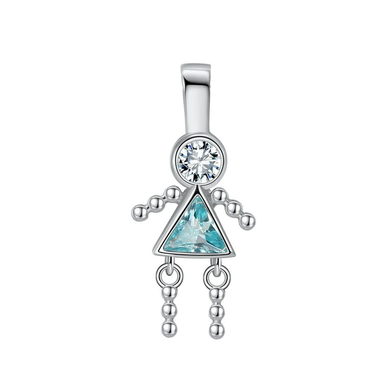 Little girl store birthstone charm