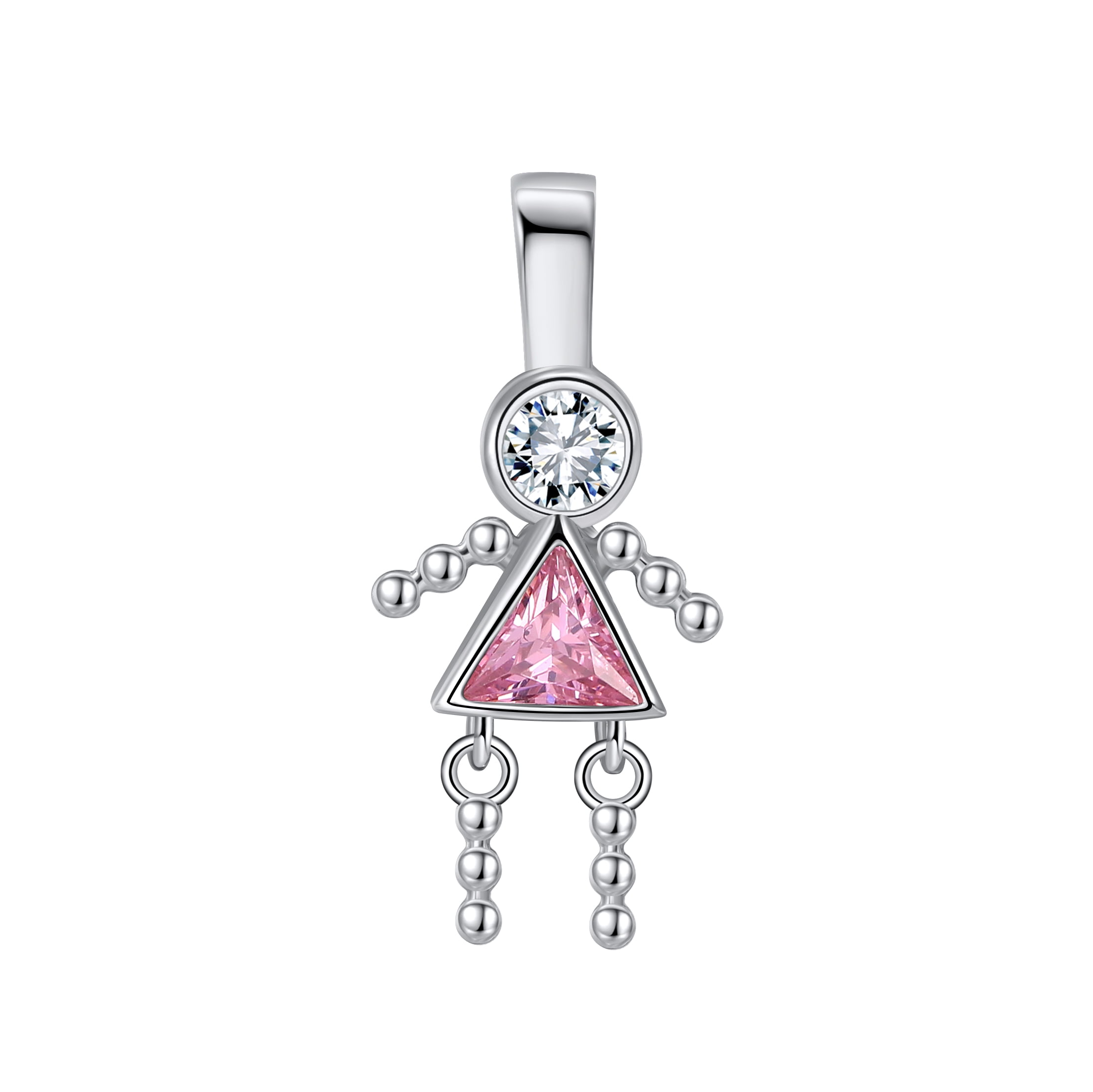 Little girl birthstone charm clearance