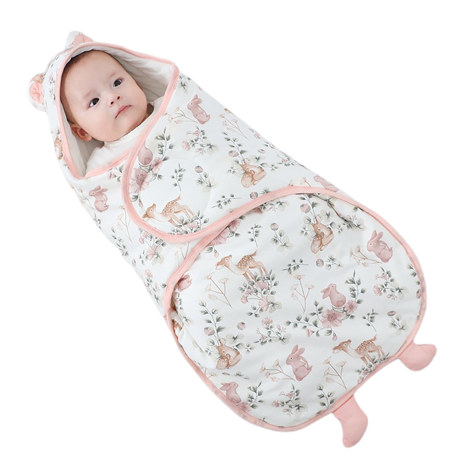 Baby Blanket Boys Girls Cartoon Wrap Printed Sleeping Thick Cooton Warm