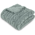 thumbnail image 1 of Baby Blanket for Girls Toddlers 3D Fleece Fluffy Fuzzy Blanket for Baby, Soft Warm Cozy Fleece Blanket, Infant or Newborn Receiving Blanket (30x40inch, Green), 1 of 6