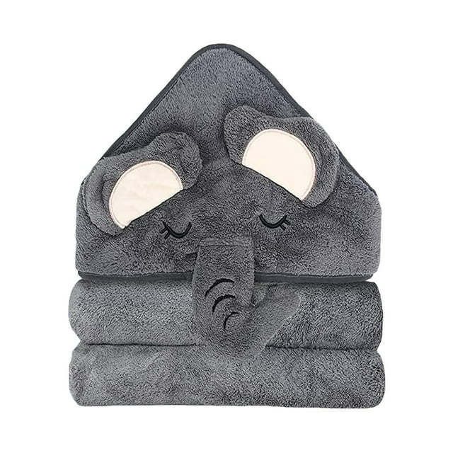 Baby Blanket With Coral And Embroidered Cartoon A Cozy Absorbent Hand