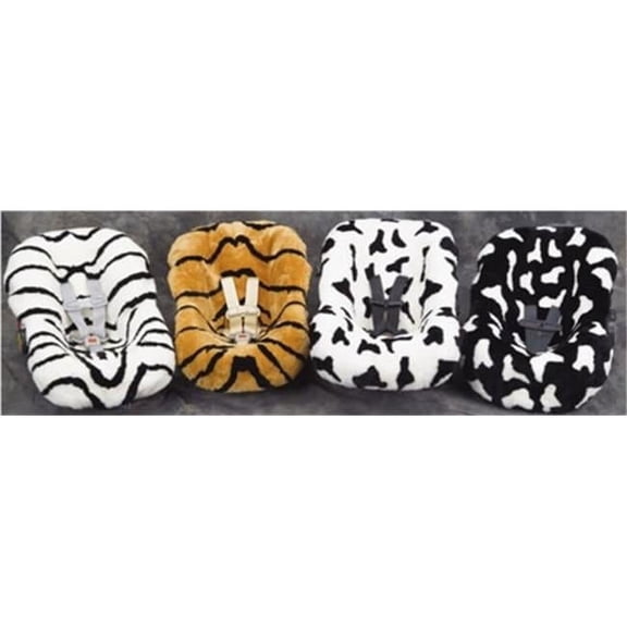 Baby Bling BBS90Z Full Tailored Exotic Universal Infant Seat Cover, Zebra