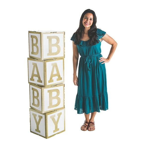 Baby Blocks Standups - Party Decor - 1 Piece