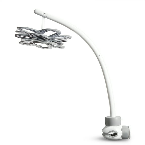 Baby Bloom™ Mobile for Munchkin Infant Swing, High-Contrast Infant with Mirror, Black/White, Unisex