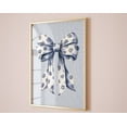 thumbnail image 1 of Baby Blue Bow Print • Coquette Room Decor • Soft Girl Aesthetic Poster • Pastel Blue Ribbon Decor • Trendy Dorm Wall Art • Preppy Blue Art Wall Art, Modern Wall Decor, 16x24 UNFRAMED, 1 of 2