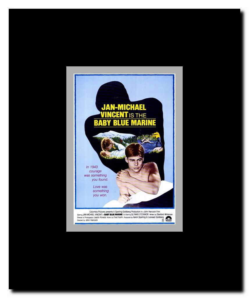 Baby Blue Marine Framed Movie Poster