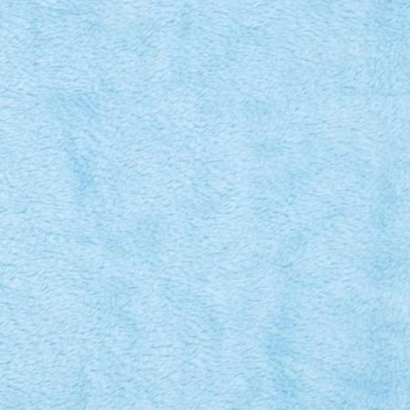 Baby Blue Minky Fabric by the Yard, Fabric Collections Inc Soft Plush 60 Inch Wide Solid Minky Material for Blankets, Baby, Sewing & Cuddle Projects