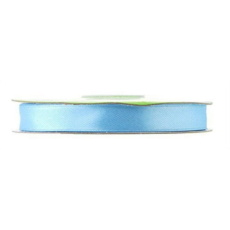 Baby Blue Satin Ribbon 1/2 Inch 50 Yard Roll for Gift Wrapping