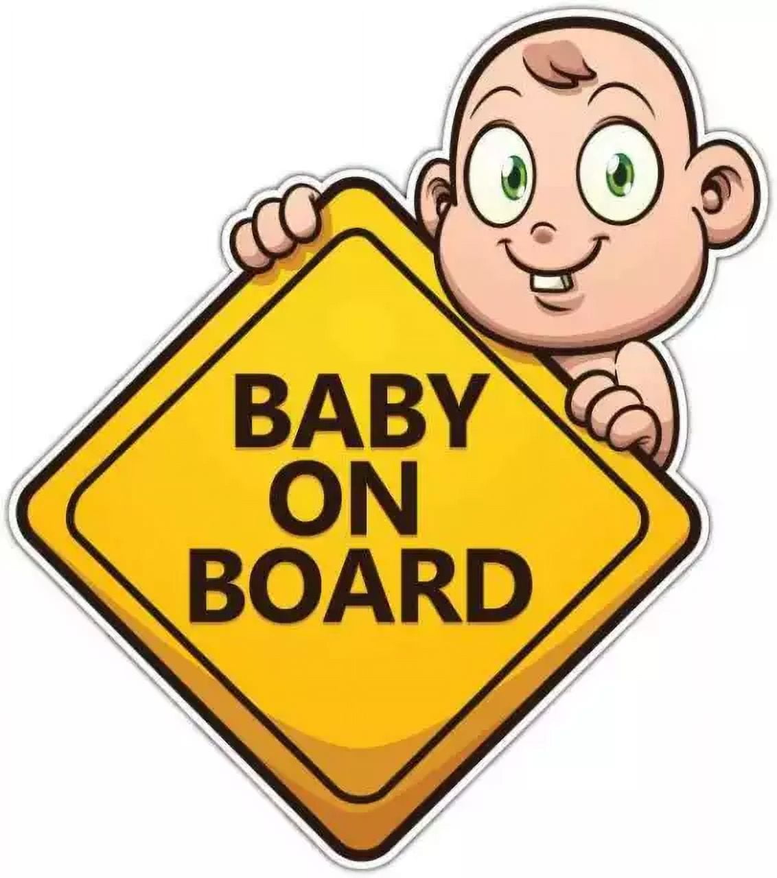 Baby On Board Sign Safety Car Seat Car Stickerphone Decal Water Bottle ...