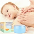 thumbnail image 1 of Baby Body Powder Container, Leak-Proof Storage Box, Portable Velvet Powder Puff with Secure Lock Mechanism, Durable Safe Material for Convenient and Clean Application, Travel-Friendly Design, 1 of 9