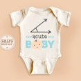 thumbnail image 1 of Baby Bodysuit BELLA CANVAS Acute Baby Onesie, Cute Baby Bodysuit, Funny Smart Baby Onesie, Cute Natural Baby Gift, 1 of 3