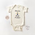 thumbnail image 1 of Baby Bodysuit BELLA CANVAS Attorney Work Product Onesie, Funny Baby Bodysuit, Future Lawyer Onesie, Baby Shower Gift, Funny Lawyer Baby Onesie, Announcement Onesie, 1 of 3