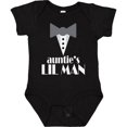 thumbnail image 1 of Baby Bodysuit BELLA CANVAS Auntie Lil Man Tuxedo Front Baby Bodysuit Aunt From Aunty Childs Kids, 1 of 3
