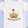 thumbnail image 1 of Baby Bodysuit BELLA CANVAS Baby Onesie Honey Bee Shirt Bee Birthday Funny Shirt New Baby Gift Newborn Outfit Baby Shower Gift Soft Cotton Infant Tee Baby Bodysuit Gift, 1 of 3