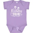 thumbnail image 1 of Baby Bodysuit BELLA CANVAS Birthday Squad Cute Balloons And Hearts Baby Bodysuit Birthdays Party, 1 of 3