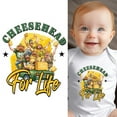 thumbnail image 1 of Baby Bodysuit BELLA CANVAS Cheesehead For Life Baby Clothes Packers Infant Boys And Girls Baby Bodysuit, 1 of 3