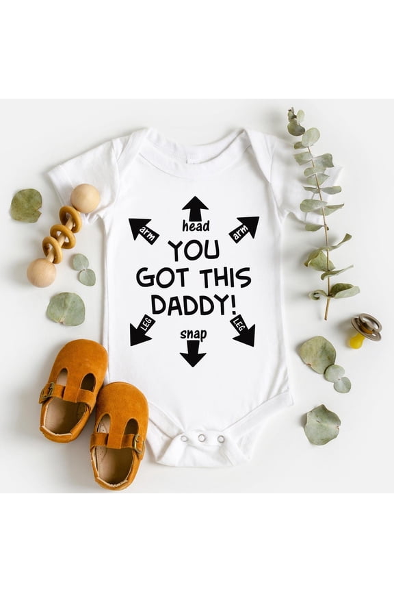 Baby Bodysuit BELLA CANVAS Coming Home Outfit - Baby Gift - Baby Shower Gift - Pregnancy Gift - Funny Baby Clothes - Funny Baby Gifts - Funny Baby Gift - New Dad Gift