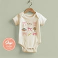 thumbnail image 1 of Baby Bodysuit BELLA CANVAS Coquette Aesthetic Baby Bodysuit, Pastel Pink Ribbons And Accessories Design, Baby Girl Shower Gift, Soft Cotton Baby Outfit, 1 of 3