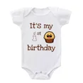 thumbnail image 1 of Baby Bodysuit BELLA CANVAS Cute Cupcake It'S My First Birthday Infant Baby Bodysuit One Piece, 1 of 3