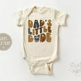thumbnail image 1 of Baby Bodysuit BELLA CANVAS Dad'S Little Dude Baby Onesie - Retro Bodysuit - Father'S Day Natural Onesie, 1 of 3
