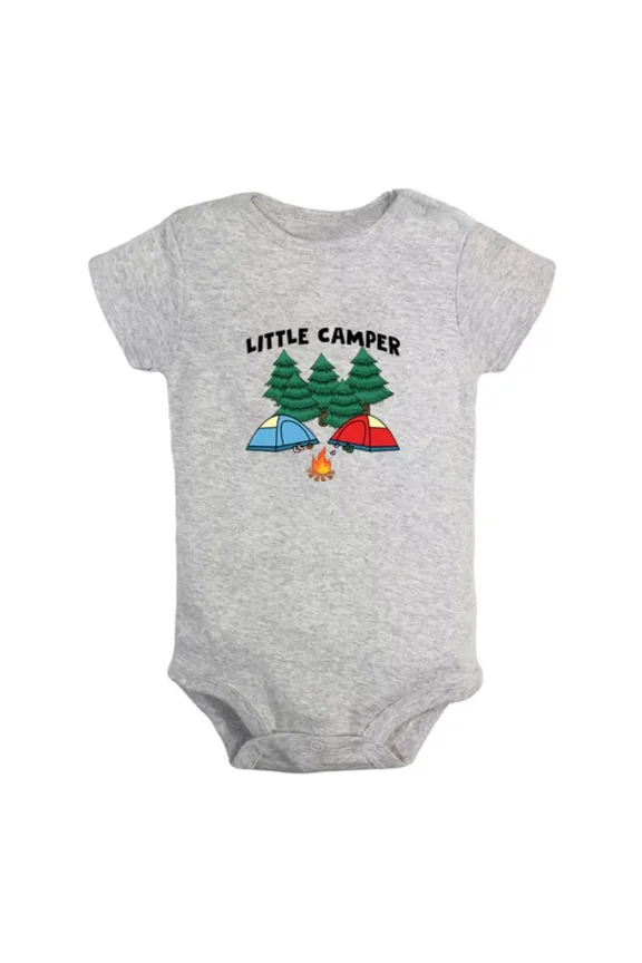 Baby Bodysuit BELLA CANVAS Daddy'S New Camping Buddy Funny Romper Baby Bodysuit Newborn Infant Kid Jumpsuit