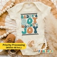 thumbnail image 1 of Baby Bodysuit BELLA CANVAS Daddys Boy Mommys Joy Baby Onesie, Daddys Boy Mommys Joy Baby Body Suit, Retro Mommy Baby Onesie, Mommy Kids Onesie, 1 of 3