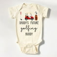 thumbnail image 1 of Baby Bodysuit BELLA CANVAS Daddys Future Golfing Buddy Onesie, Future Golfer Baby Bodysuit, Fathers Day Gift Natural Baby Onesie, Golfing Buddy Onesie, 1 of 3