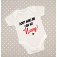 thumbnail image 1 of Baby Bodysuit BELLA CANVAS Don'T Make Me Call My Nanny Nan Nanna Gran Baby Grow Babygrow Bodysuit Top Gift, 1 of 3