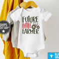 thumbnail image 1 of Baby Bodysuit BELLA CANVAS Future Farmer Baby Onesie, Cute Tractor Onesie, Country Boy Bodysuit, Little Farmer Bodysuit, 1 of 3