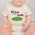 thumbnail image 1 of Baby Bodysuit BELLA CANVAS Golf Baby Bodysuit, New To The Club Baby Outfit, Father'S Day Baby Gift, Baby Shower Gift, Baby Golf Onesies Brand, 1 of 3