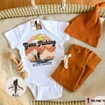 thumbnail image 1 of Baby Bodysuit BELLA CANVAS Gone Fishing With Daddy Bodysuit, Daddy'S Fishing Buddy Shirt, Fishing Baby Clothes, Boy Fishing One Piece, Walk Crawl Fish Shirt, Fishing, 1 of 3
