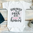 thumbnail image 1 of Baby Bodysuit BELLA CANVAS Hand Picked For Earth By My Nana In Heaven, In Loving Memory, Handpicked In Heaven, Grandma In Heaven, Heaven Sent, Nana Memorial, 1 of 3
