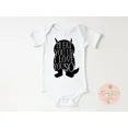 thumbnail image 1 of Baby Bodysuit BELLA CANVAS I'Ll Eat You Up I Love You So Baby Bodysuit-Wild Things Are Baby Bodysuit, 1 of 3