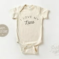 thumbnail image 1 of Baby Bodysuit BELLA CANVAS I Love My Nana Baby Onesie - Minimalist Natural Bodysuit - I Love Grandma Onesie, 1 of 3
