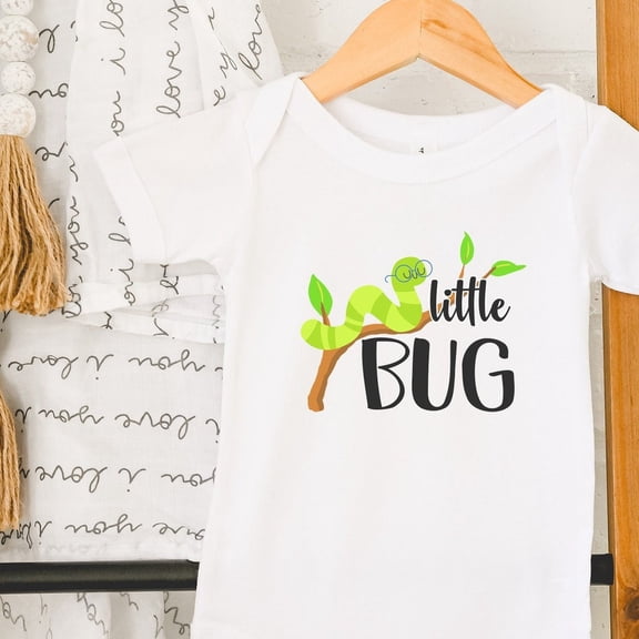 Baby Bodysuit BELLA CANVAS Little Bug, Baby, Baby Boy, Baby Girl, Baby Shower Gift, Baby Clothes, Baby Gift, Kids T-Shirt, Raglan, Onesie