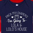thumbnail image 1 of Baby Bodysuit BELLA CANVAS Lola And Lolo Gift Baby Bodysuit Creeper Kids Shirt, I'M Going To Lola And Lolo'S House, Funny Filipino Grandma Grandpa Present, Clothes, 1 of 3